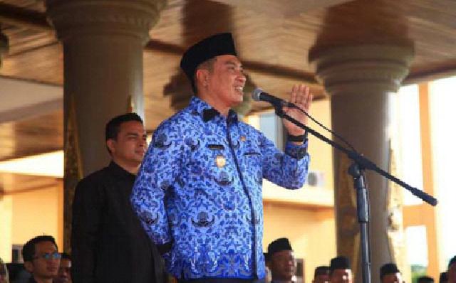 Kembali Pimpin Rohul, Suparman Ajak Berlayar Seluruh Aparatur Berprestasi