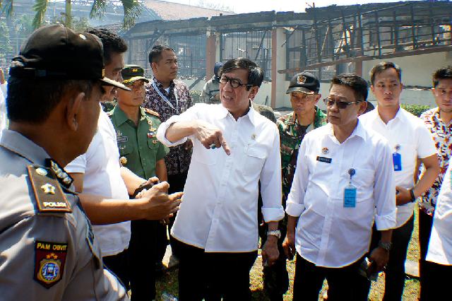 Menkumham Tinjau Lapas Banceuy