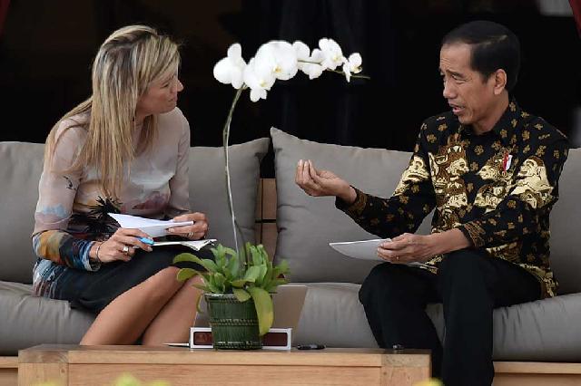 Presiden dan Ratu Maxima Bahas Inklusi Keuangan