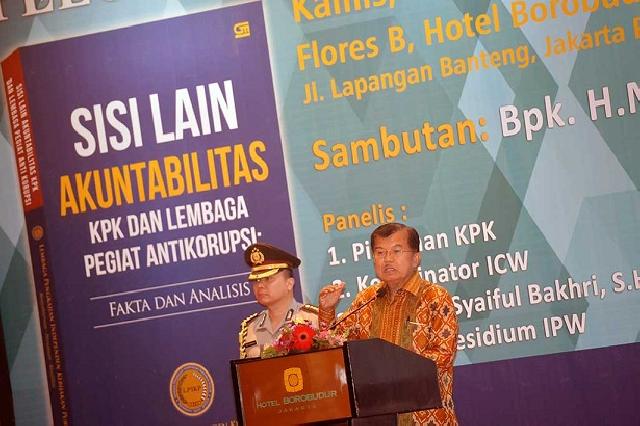 Wapres tak Ingin Pemberantasan Korupsi Perlambat Pembangunan 