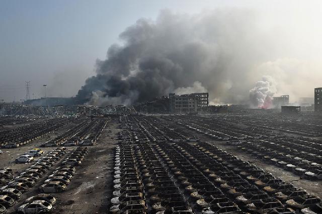 Korban Tewas Ledakan Tianjin Bertambah