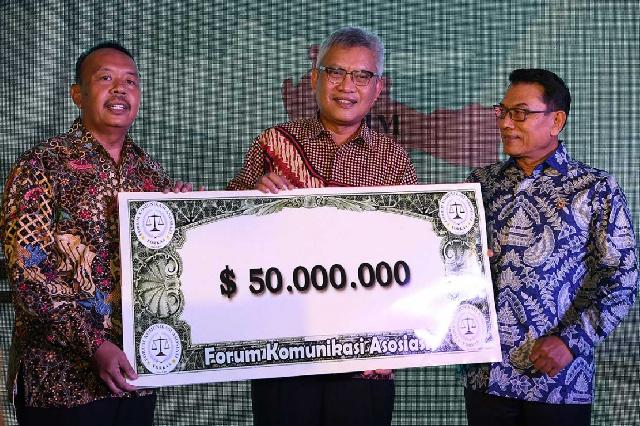 Forkas Tukarkan USD 50 Juta ke Rupiah