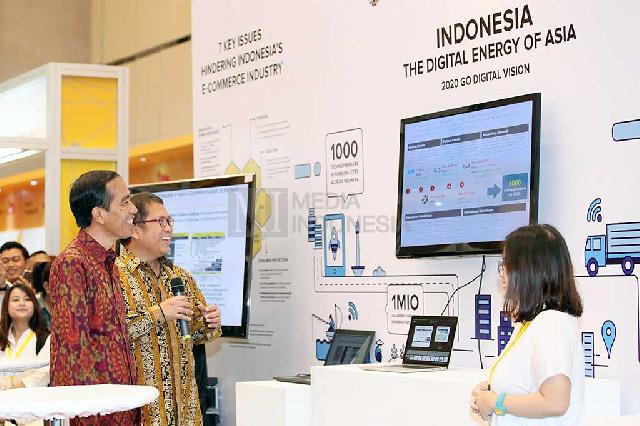 Jokowi Minta Pelaku E-Commerce Kejar Ketertinggalan 