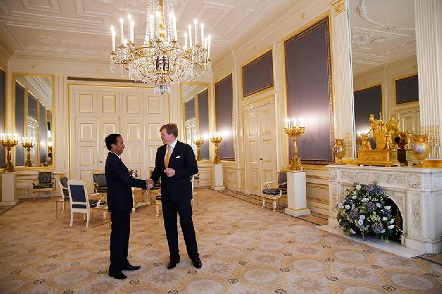 Jokowi Bertemu Raja Belanda