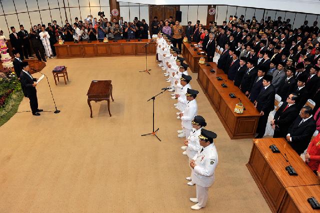 Pelantikan Kepala Daerah Bali