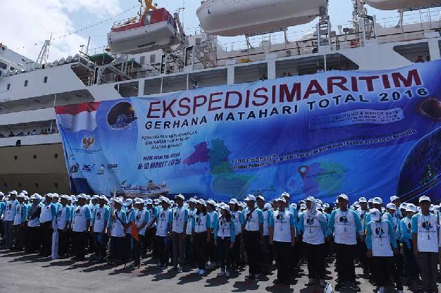 Tim Ekspedisi Gerhana Matahari Total Dilepas