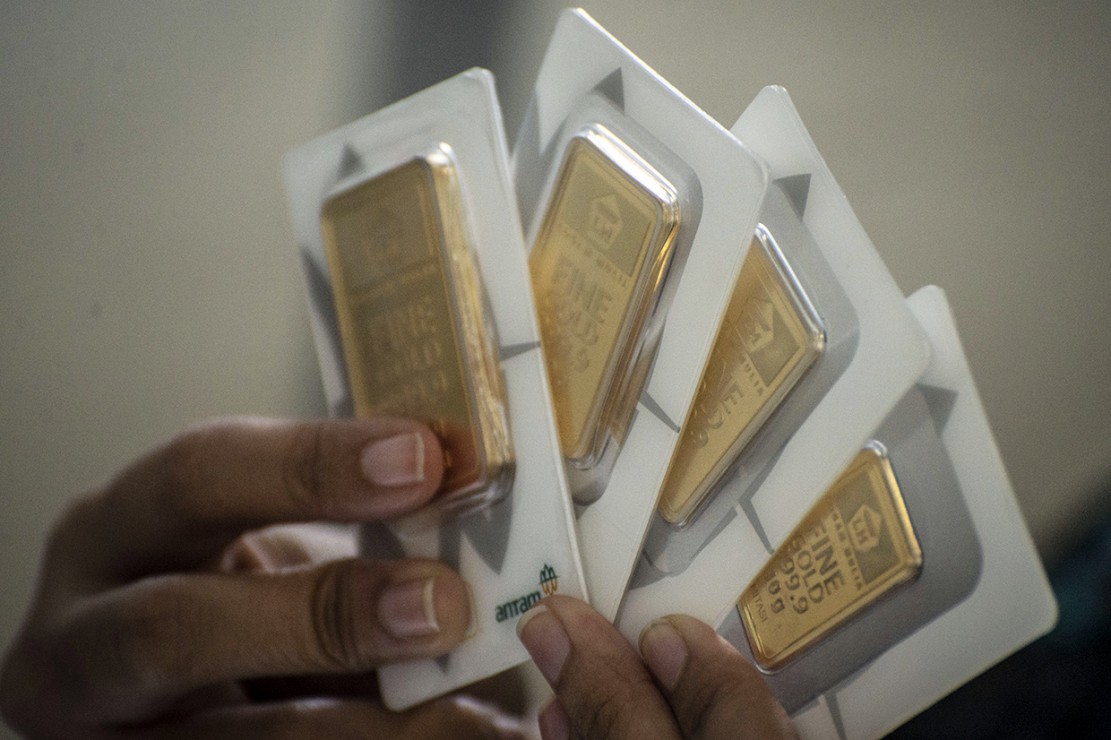 Harga Emas Antam Tembus Rp1.022.000 Per Gram 